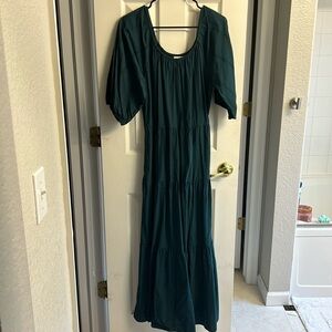 Universal Thread maxi dress - emerald color